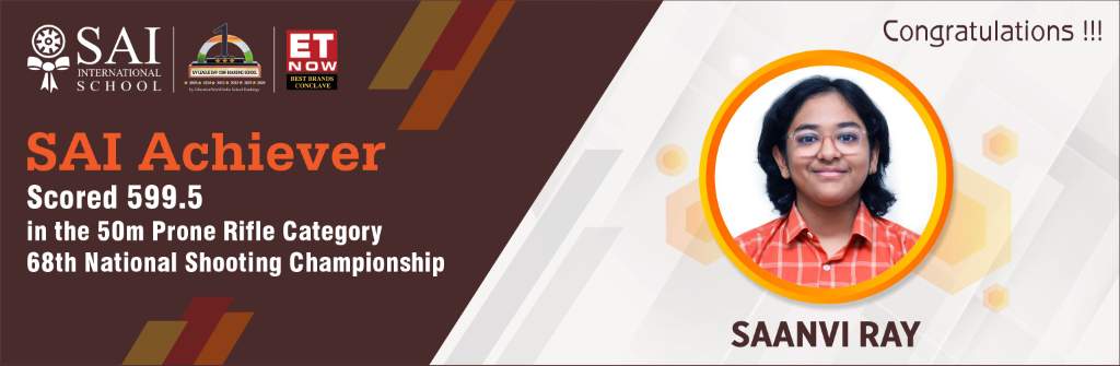 SAIoneer Saanvi Ray Sets New Benchmarks at the 68th National Shooting Championship