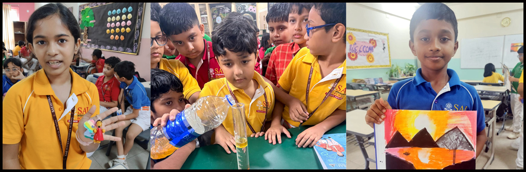 Discover, Express, Create: Club Activities Inspire Young SAIoneers