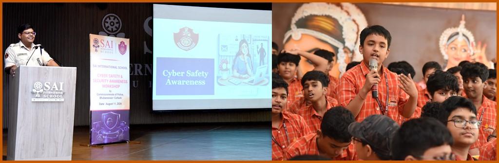 SAI International School Organised Cyber Safety & Security Awareness Workshop